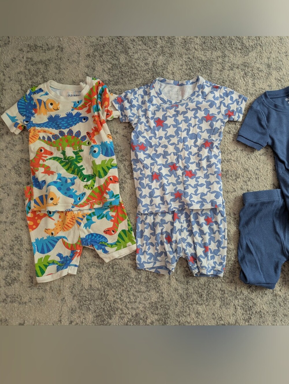 Kids Short-Sleeve Shorts Gap Old Navy Bundle Lot 3t Pajama Set